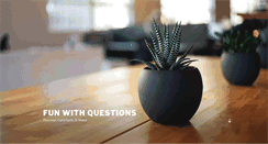 Desktop Screenshot of funwithquestions.com